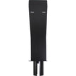 Dispenser Holder for Crowd Control Post, Black
