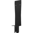 Dispenser Holder for Crowd Control Post, Black