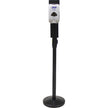 Dispenser Holder for Crowd Control Post, Black