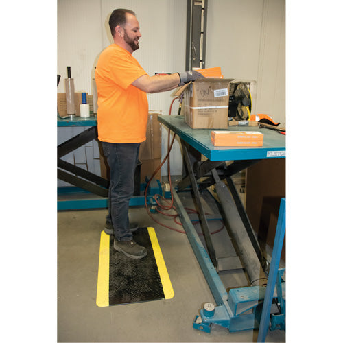 Anti-Fatigue Matting, Diamond, 1-2/3' x 3-1/4' x 3/4