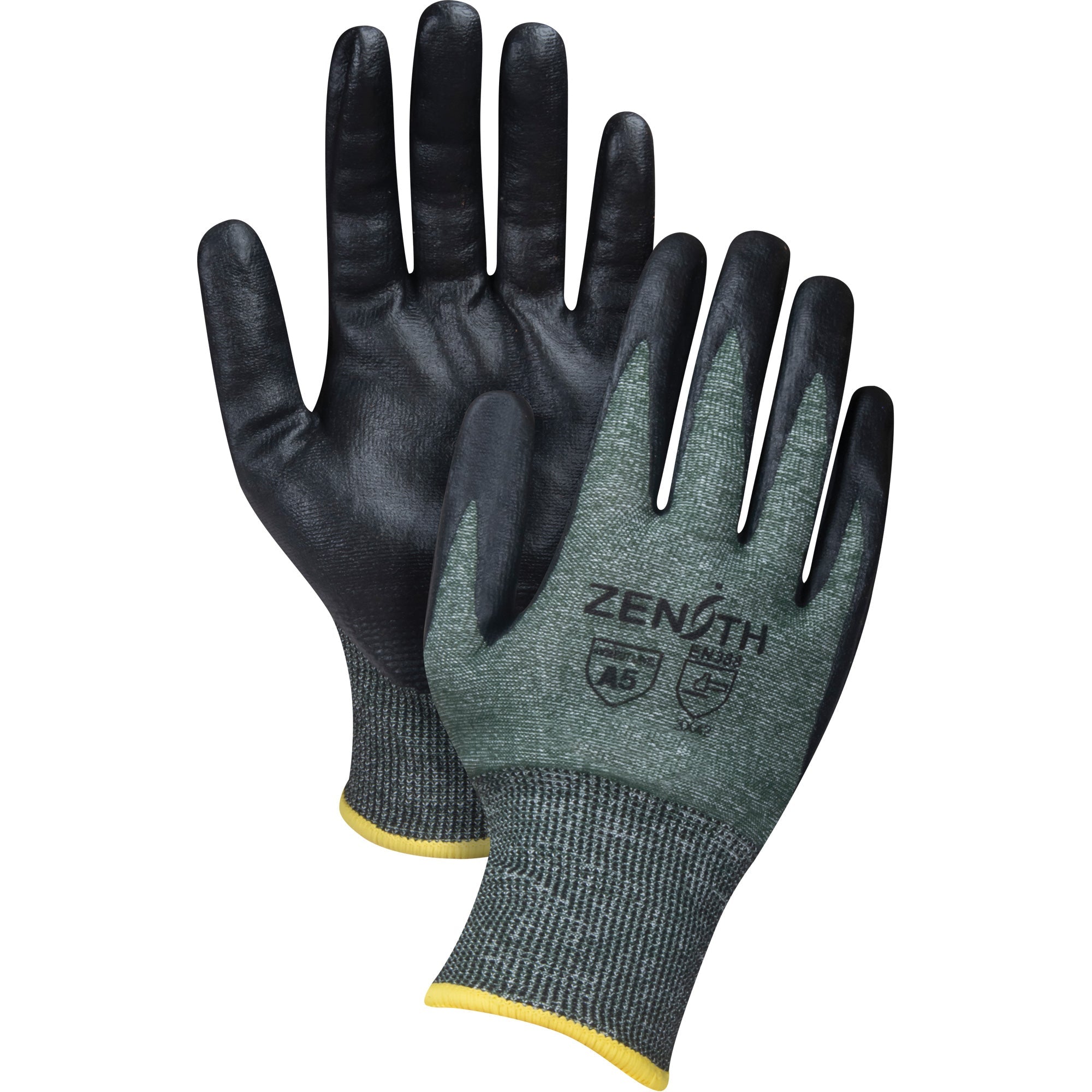 Gants résistants à la coupe, compatibles avec les écrans tactiles, par paire.