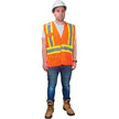 Veste de géomètre à haute visibilité conforme à la norme CSA