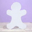Luxury Shaped Card Blanks & Envelopes - Gingerbread Man