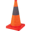 Cone de signalisation pliable