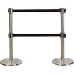 Barrière de contrôle de foule à double ceinture