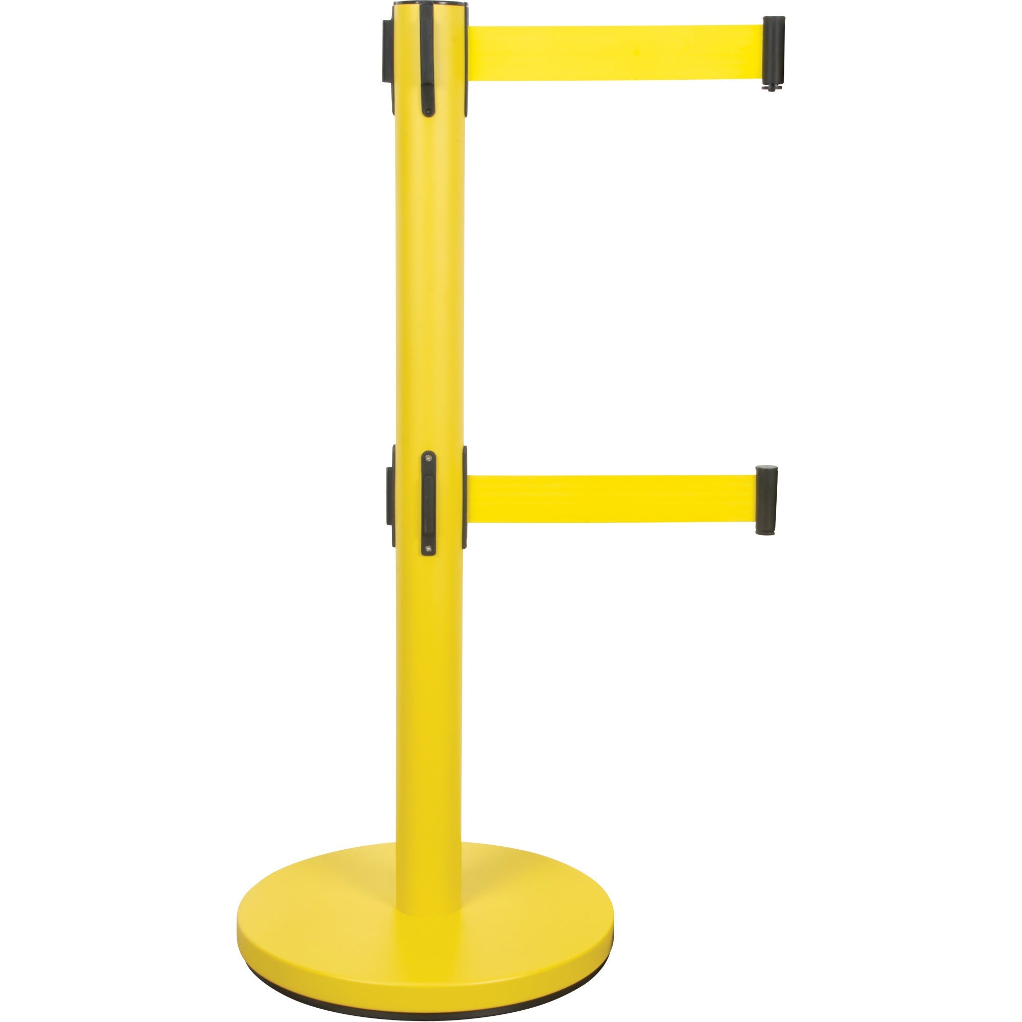 Dual Belt Crowd Control Barrier, Steel, 35