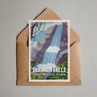 Shannon Falls British Columbia Provincial Park Postcard, Canada Parks