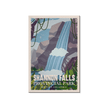 Shannon Falls British Columbia Provincial Park Postcard, Canada Parks