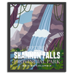Shannon Falls Provincial Park 'Explored' Poster, Canada Parks
