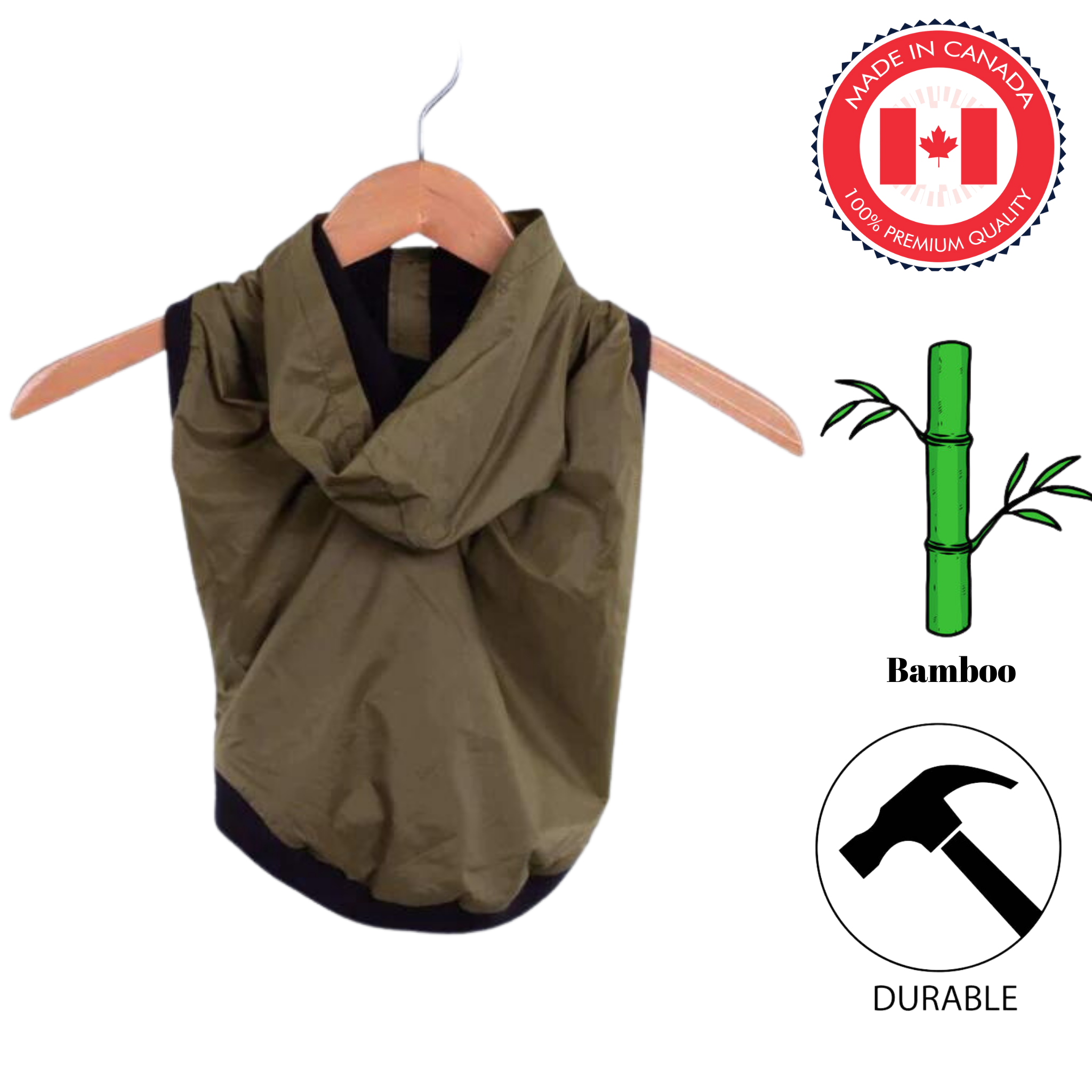 Sharper Barker - Rain Jacket - Hunter