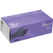 Medical Grade Disposable Gloves, X-Large, Nitrile, 6-mil, Powder-Free, Black, Class 2