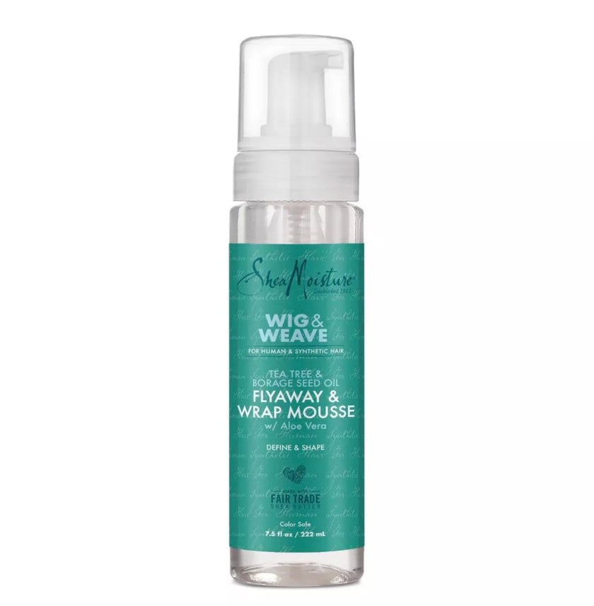 SHEAMOISTURE Wig & Weave Flyaway and Wrap Mousse 7.5OZ