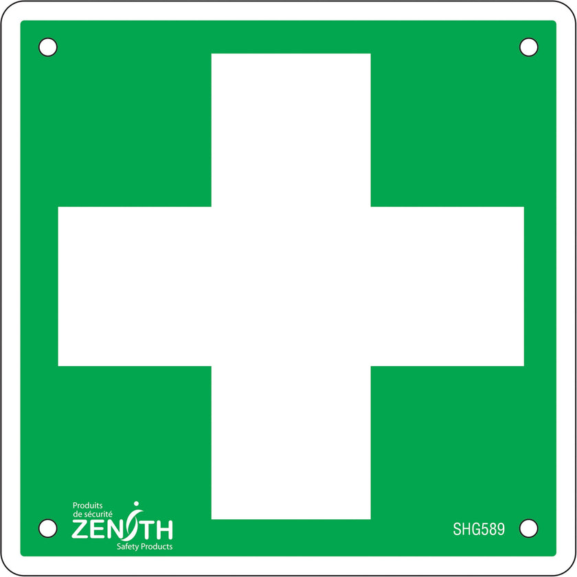First Aid Sign, 6