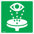 Eye Wash CSA Standard Safety Sign, 12