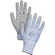 Gants de protection anti-coupures extensibles et respectueux de l'environnement, taille 9, 13 fils, revêtement en polyuréthane, coque en HPPE/RPET, ASTM ANSI niveau A2