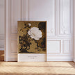 Shibata Zeshin Peonies Print: Vintage Japanese Woodblock Art
