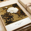 Shibata Zeshin Peonies Print: Vintage Japanese Woodblock Art