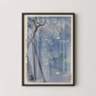 Shiro Kasamatsu - Evening at Shinobazu Pond: Vintage Japanese Woodblock Art Giclee Print