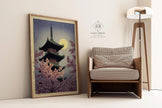 Shiro Kasamatsu Ueno Park Giclee Print: Vintage Japanese Woodblock Art