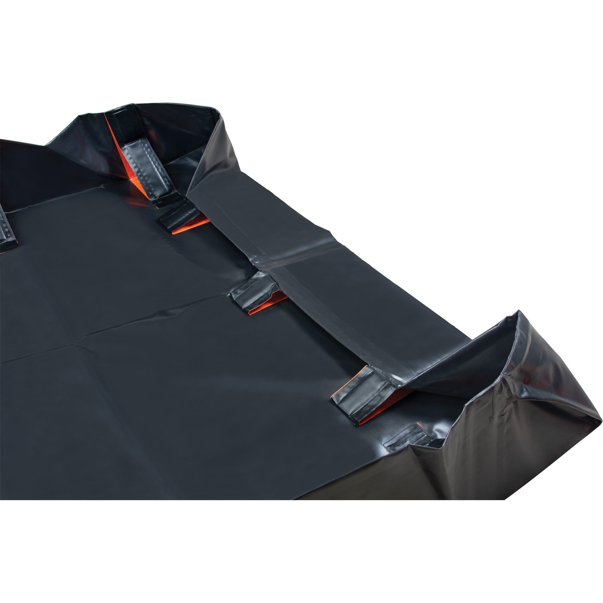 IBX Wall Pop-Up Berm, capacité de 1077 gallons US, 3,66 m de large x 3,66 m de long x 30,5 cm de haut, support à encliquetage.