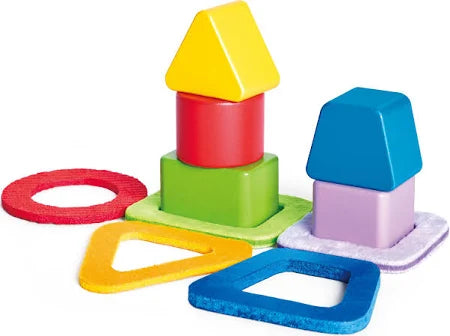 Hape - FF-COLOUR & SHAPE SORTING PUZZLE