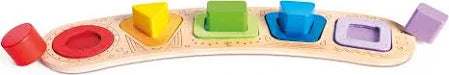 Hape - FF-COLOUR & SHAPE SORTING PUZZLE