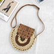 Shoulder Straw-weaved Crossbody Beach Casual Ethnic Style Mini And Simple Handmade Beach Bag