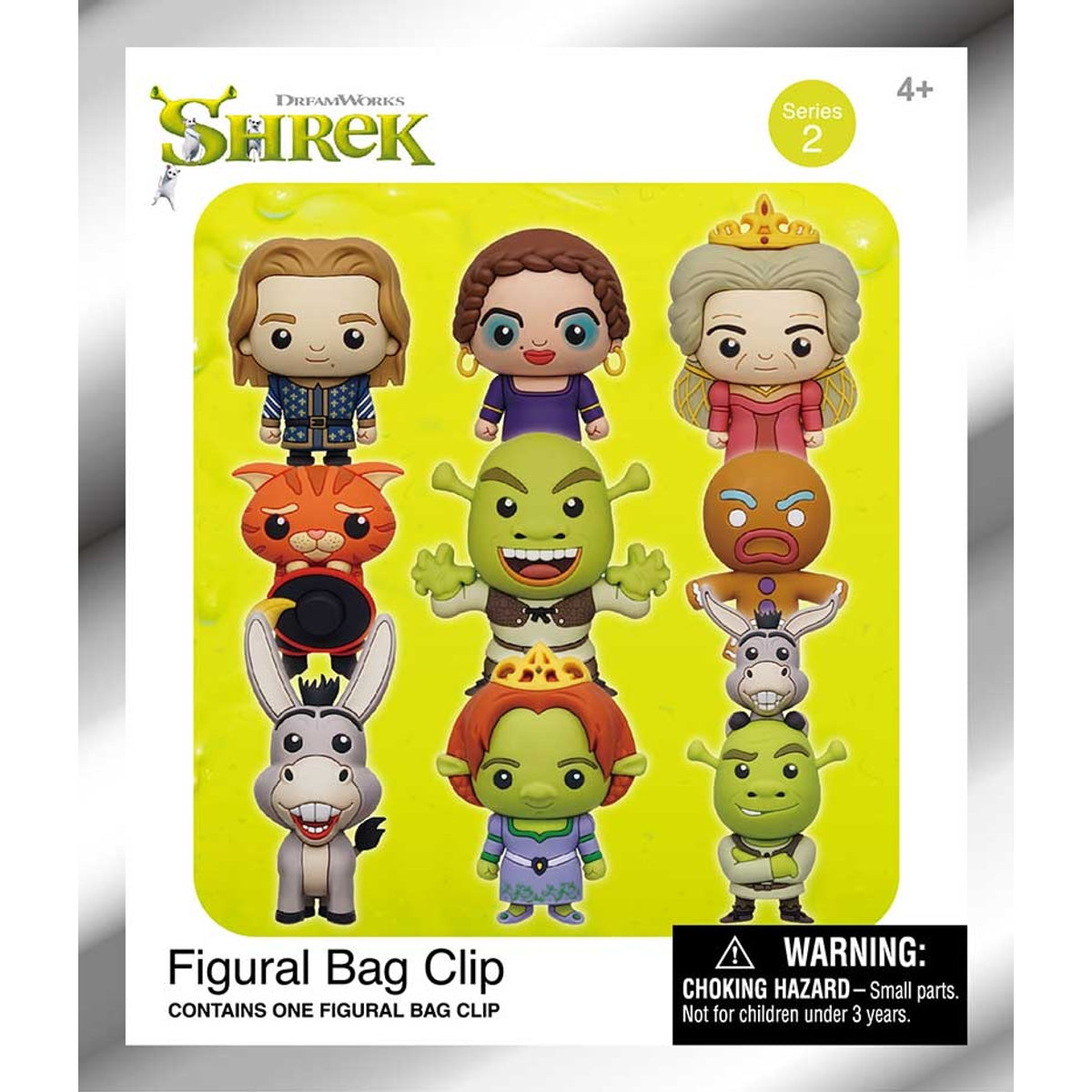 Shrek Series 2 Mystery 3D Foam Bag Clip