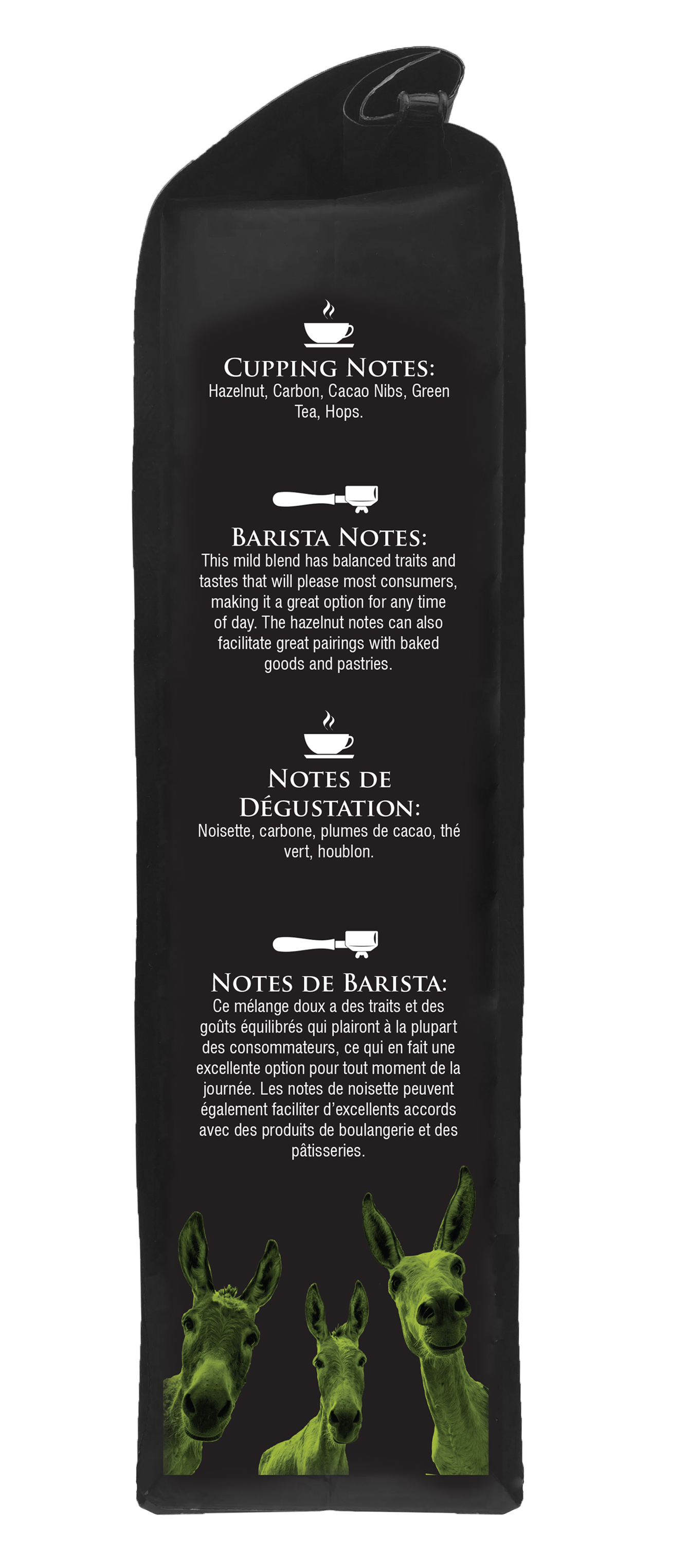 Central & South - Ground, Medium Roast, Certified Organic OCIA/ Fairtrade Coffee 1lb/454g