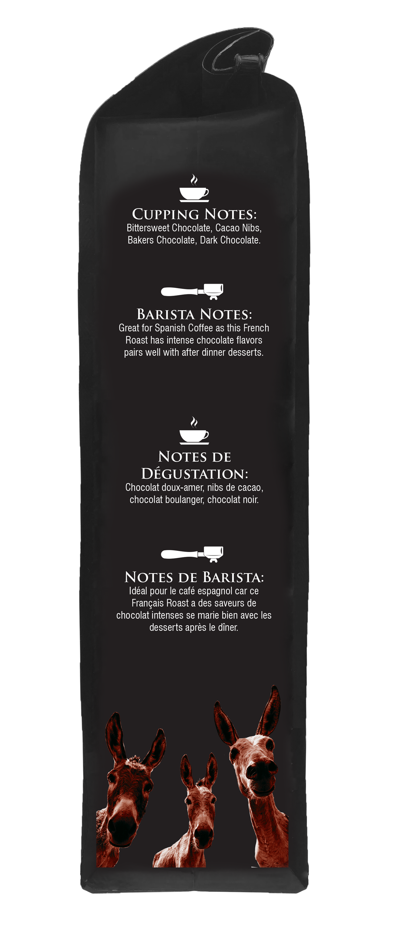 Dark Temple - Ground, Dark French Roast, Certified Organic OCIA/ Fairtrade Coffee 1lb/ 454g
