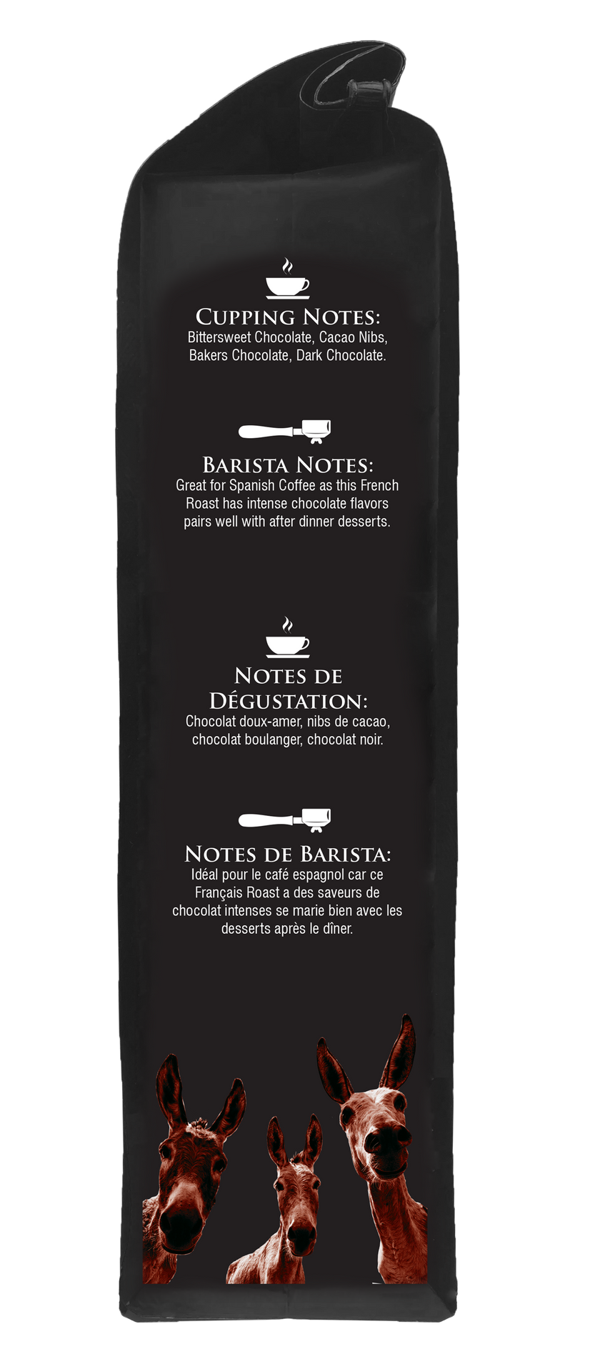 Dark Temple - Ground, Dark French Roast, Certified Organic OCIA/ Fairtrade Coffee 1lb/ 454g