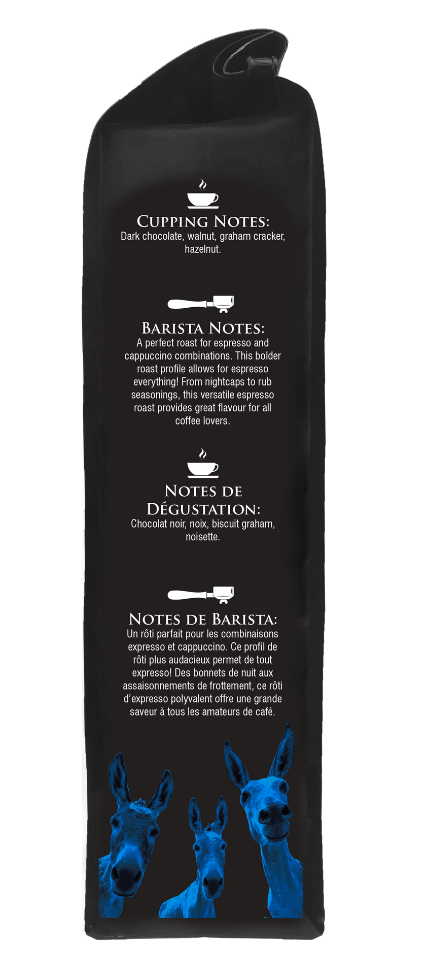 Espresso - Whole Bean, Espresso Roast, Certified Organic OCIA/ Fairtrade Coffee 1lb/454g