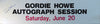 GORDIE HOWE AUTOGRAPHED VINTAGE HOCKEY SIGN – MR. HOCKEY AUTHENTIC NHL MEMORABILIA – RARE COLLECTIBLE (22.5