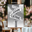 Wall Art Engagement Sign 24 x 36 inches