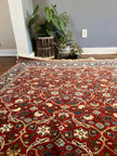 Signed Hereke rug|7’1”x4’8”