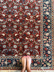 Signed Hereke rug|7’1”x4’8”