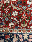 Signed Hereke rug|7’1”x4’8”