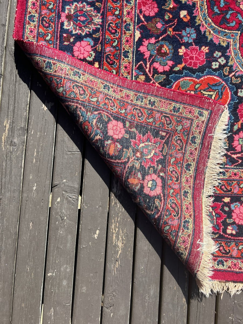 Signed Persian Mashad Rug | 8' 3