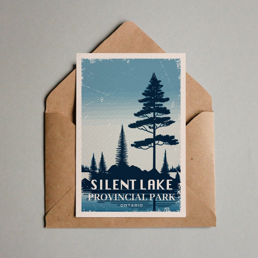 Silent Lake Ontario Provincial Park Postcard, Canada Parks