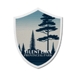 Silent Lake Ontario Provincial Park Waterproof Vinyl Sticker, Canada Parks
