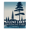 Silent Lake Provincial Park 'Explored' Poster, Canada Parks