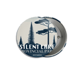 Silent Lake Provincial Park of Ontario Pinback Button, Canada Parks