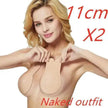 Reusable Silicone Nipple Covers, Invisible Anti-Bump Adhesive Chest Pads