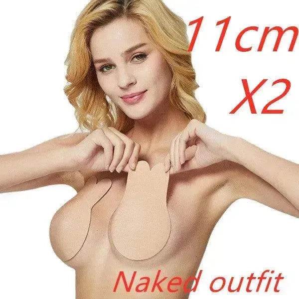 Reusable Silicone Nipple Covers, Invisible Anti-Bump Adhesive Chest Pads