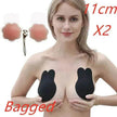 Reusable Silicone Nipple Covers, Invisible Anti-Bump Adhesive Chest Pads