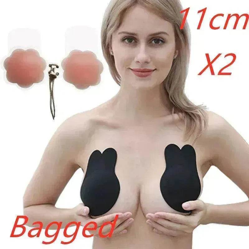 Reusable Silicone Nipple Covers, Invisible Anti-Bump Adhesive Chest Pads