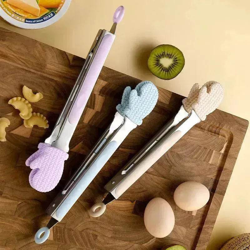 Silicone BBQ Clamp Cute Palm High Temperature Resistance