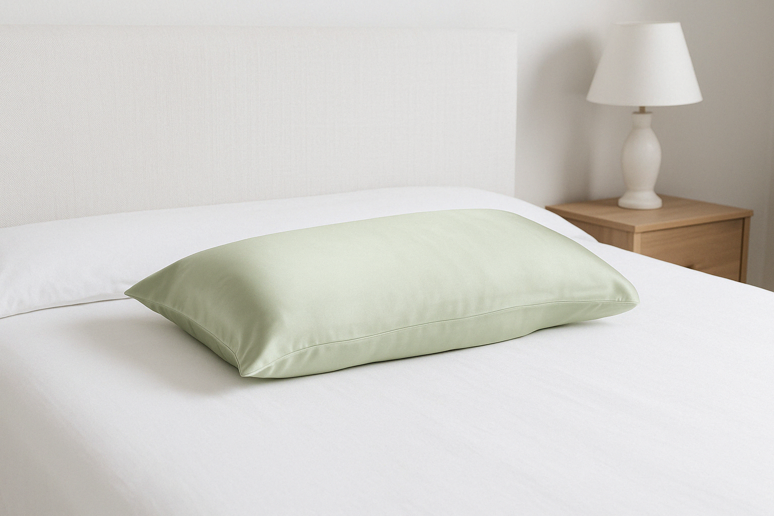 Silk Pillowcase Mint (Envelope Style)