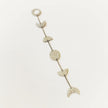 Silver Moon Phase Wall Hanging