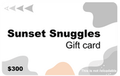 Sunset Snuggles Gift cards